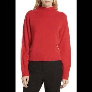 Nordstrom Signature NWOT size medium Red Cashmere